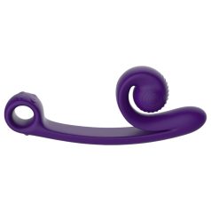   Snail Vibe Curve - 2 u 1 vibrator za stimulaciju klitorisa (ljubičasta)
