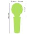 You2Toys Mini Wand - akumulatorski masažer vibrator (zeleni)