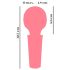 You2Toys Mini Wand - bežični masažer vibrator (roze)