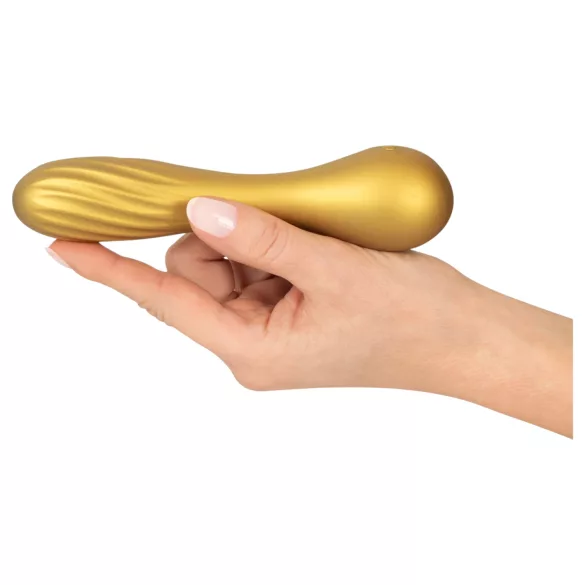 Sweet Smile - Metallic Vibe mini vibrator (žuti)