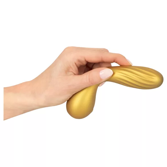Sweet Smile - Metallic Vibe mini vibrator (žuti)