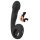Crni Velvet - G i P tačka vibrator (crni)