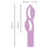 You2Toys Fabulous - bežični vibrator sa 2 motora (ljubičasti)