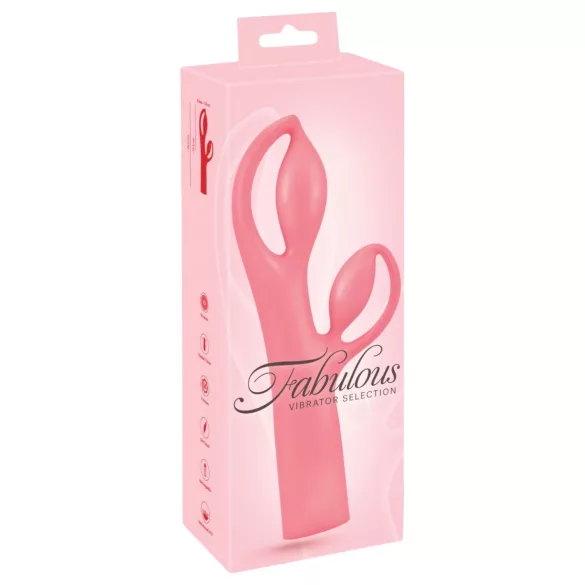 You2Toys Fabulous - punjeni vibrator sa rukom za klitoris (roze)
