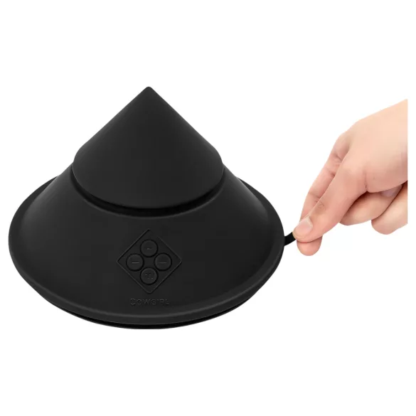 The Cowgirl Cone - pametna seks mašina sa različitim nastavcima (crna)