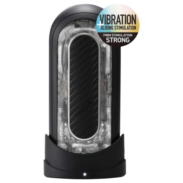 TENGA Flip Zero - snažan masturbator (crni)