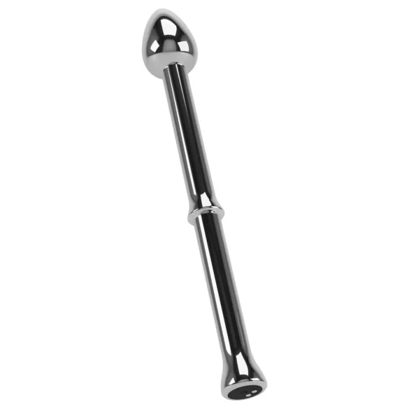 Rebel - metalni vibrator za prostatu (srebrni)