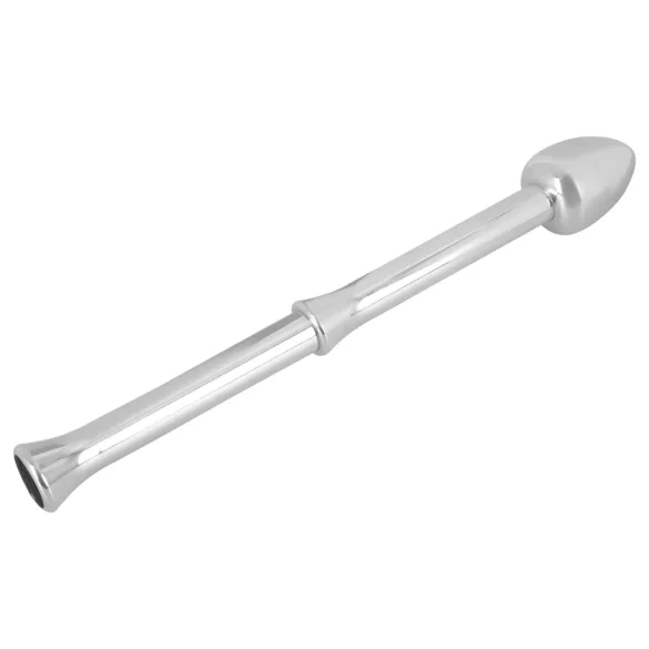 Rebel - metalni vibrator za prostatu (srebrni)