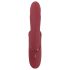 Javida 2 u 1 Zec - punjivi vibrator s klitoralnim nastavkom (crveni)
