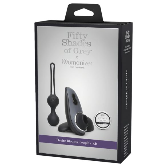 Womanizer Desire Blooms - seks set - 3 komada (crna)