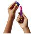 ROMP Ruž - akumulatorski vibrator sa talasima za klitoris (pink)