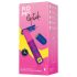 ROMP Ruž - akumulatorski vibrator sa talasima za klitoris (pink)
