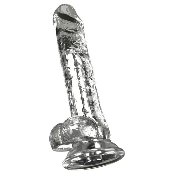 Crystal - vibrator sa vakuumskom čašicom (providan)
