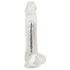 Crystal - vibrator sa vakuumskom čašicom (providan)