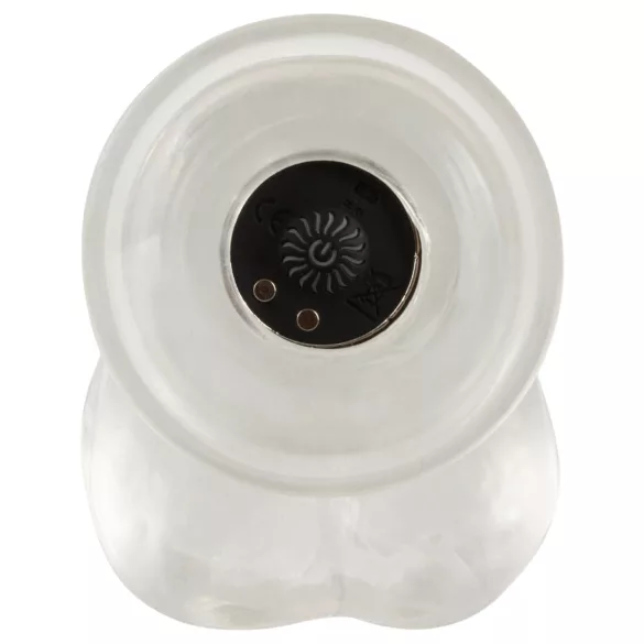 Crystal - vibrator sa vakuumskom čašicom (providan)