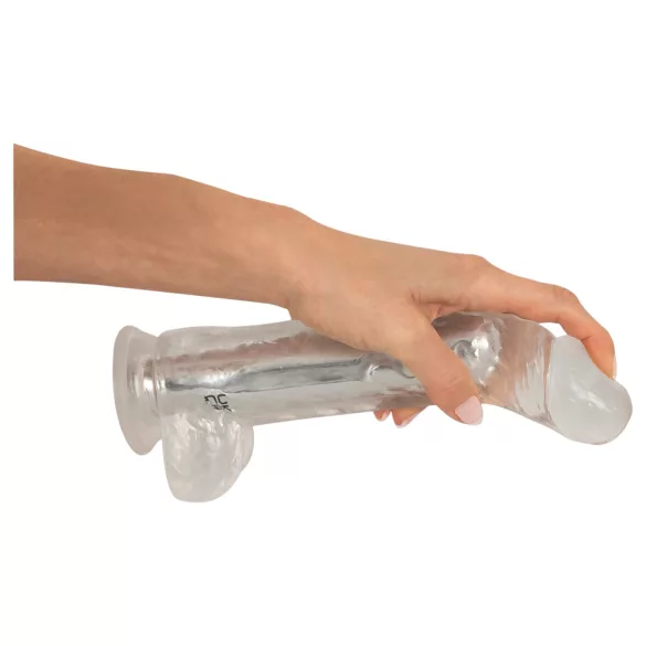 Crystal - vibrator sa vakuumskom čašicom (providan)