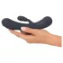 You2Toys - Oh! Rabbit vibrator sa klitoralnim nastavkom (crni)