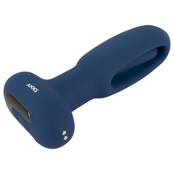 ANOS - analni vibrator sa jezikom (plavi)