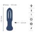 ANOS - analni vibrator sa jezikom (plavi)