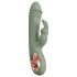You2Toys - vibrator sa dodatkom za klitoris (zeleni)