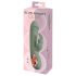 You2Toys - vibrator sa dodatkom za klitoris (zeleni)