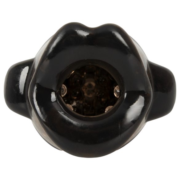 Stroker - usisavajući, vibrirajući masturbator (siva)