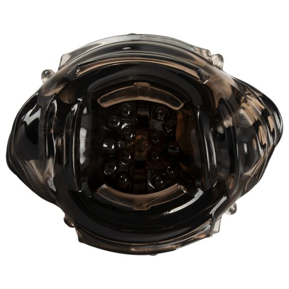 Stroker - usisavajući, vibrirajući masturbator (siva)