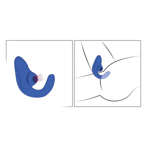 Womanizer Blend - G-tačka vibrator i stimulator klitorisa (plava)