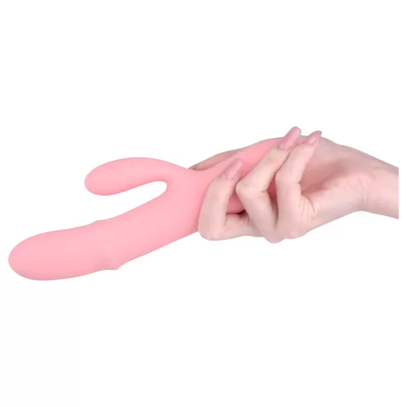 Svakom Mora Neo - vibrator sa kuglicama i klitoralnim nastavkom, upravljanje putem aplikacije (pink)
