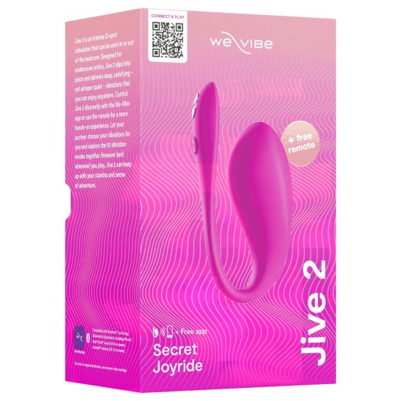 We-Vibe Jive 2 - pametna, punjiva vibraciona jaje (roze)