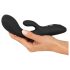 You2Toys Intense - Vibrator sa krakom za klitoris i G-tačku (crna)