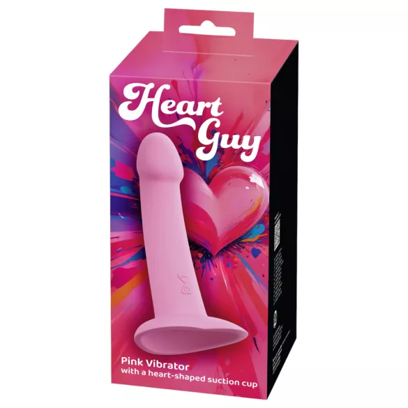 You2Toys Heart Guy - vibrator u obliku srca (pink)