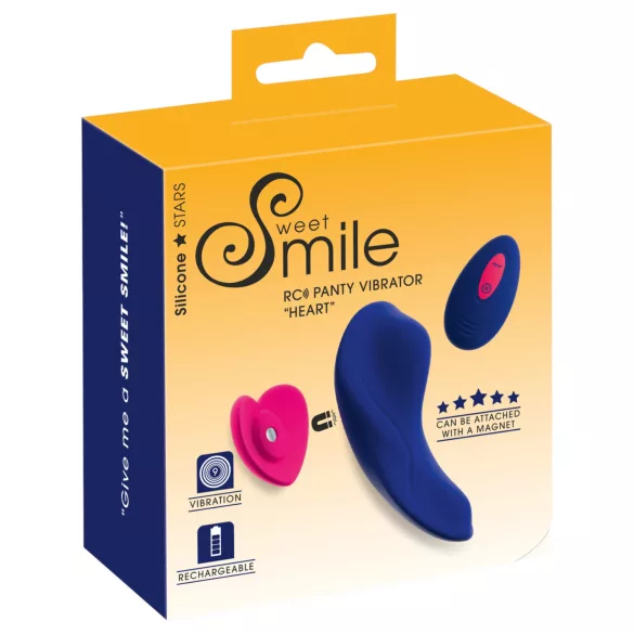 Smile RC Gaćice - daljinski vibrator (plava)