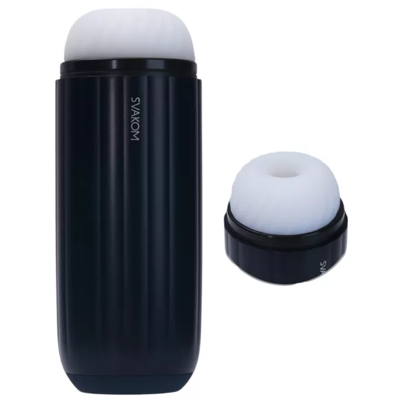 Svakom Sam Neo 2 - pametan masturbator (crno-belo)