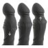 Rebel - tjerajući vibrator za prostatu (crna)