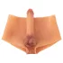 You2Toys Ultra Realistic - vibrirajući penis prsten (natur)