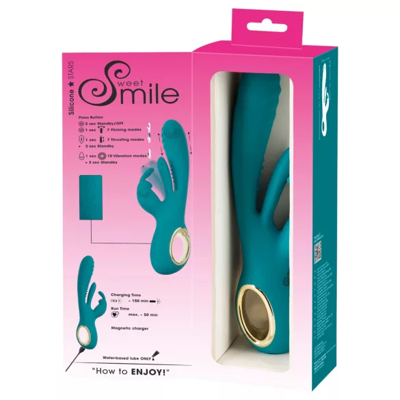 Smile - G-tačka i klitoralni vibrator (zeleni)