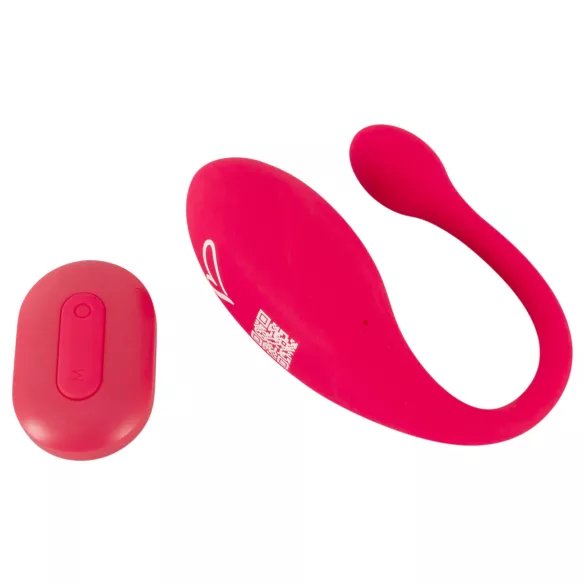 Beau Coeur Koral - vibrirajuće jaje sa daljinskim upravljačem (pink)