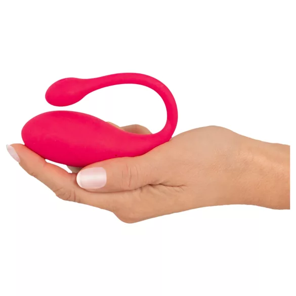 Beau Coeur Koral - vibrirajuće jaje sa daljinskim upravljačem (pink)
