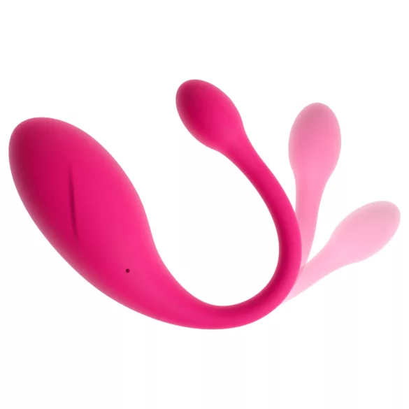 Beau Coeur Koral - vibrirajuće jaje sa daljinskim upravljačem (pink)
