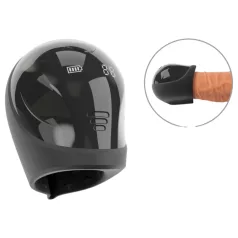 Rebel - vodootporni vibrator u obliku žira (crni)