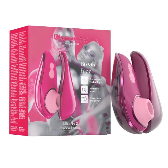 Womanizer Liberty 2 Iggy Azalea - vazdušni stimulator klitorisa (pink)