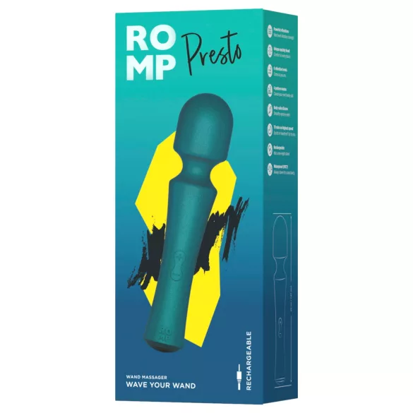 ROMP Presto - masažer vibrator (zeleni)