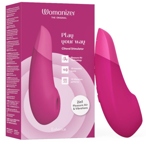 Womanizer Enhance - vazdušni klitoralni stimulator (roze)