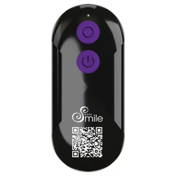 Smile - 2u1 analni vibrator i stimulator za klitoris (ljubičasti)