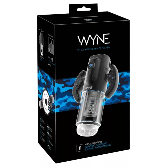 WYNE 11 - automatski gejmer masturbator (crni)
