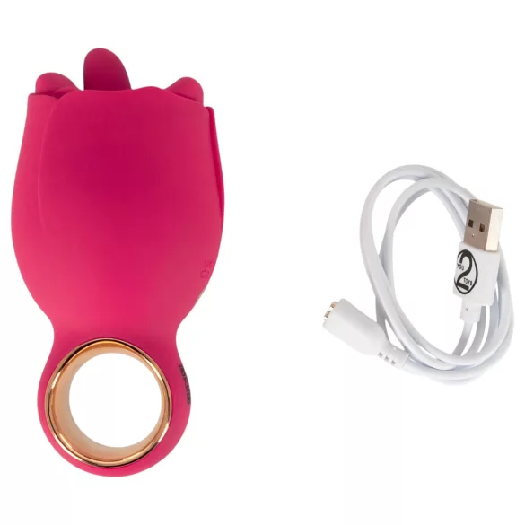 You2Toys Oral Fun - vibrator za klitoris u obliku jezika (ružičasti)