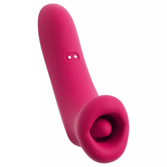 You2Toys Oral Fun - sisaljivač klitorisa sa sisanjem i jezičkom (roze)