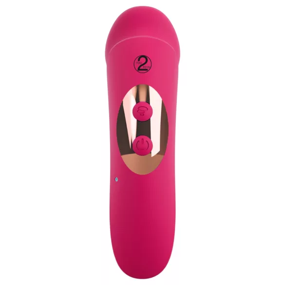 You2Toys Oral Fun - sisaljivač klitorisa sa sisanjem i jezičkom (roze)