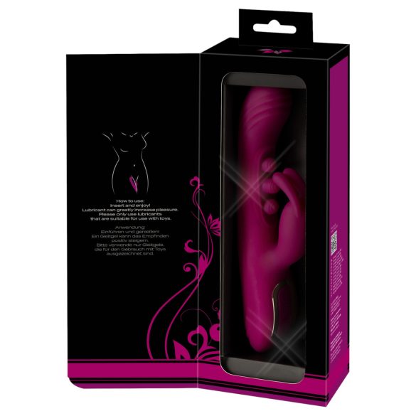 Javida - vibrator sa kuglicama i rukohvatom za klitoris (ljubičasti)